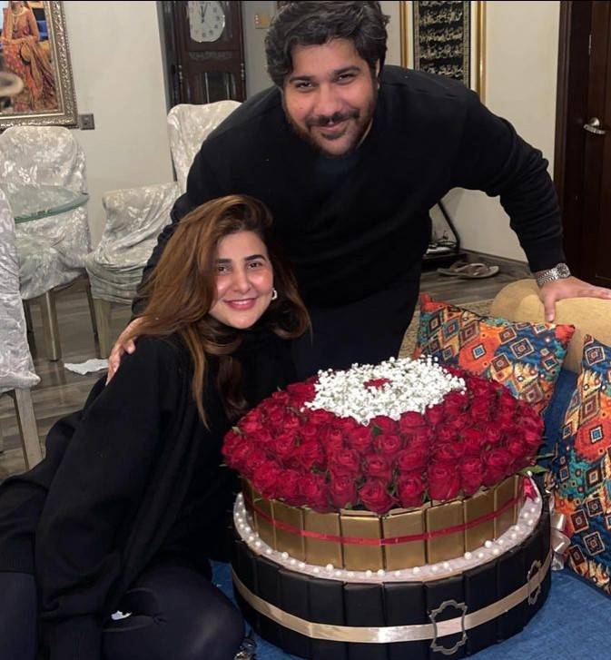 Areeba Habib celebrates star-studded anniversary bash