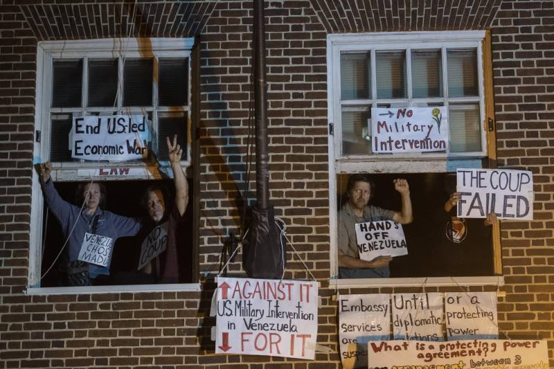 Venezuela opposition closes its embassy in US