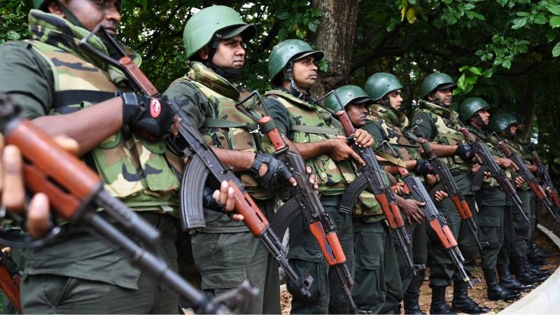 Sri Lanka to cut army by half after financial crisis