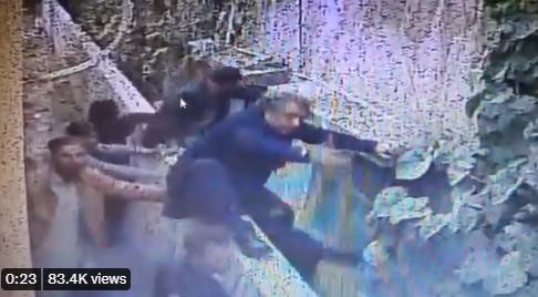 Ali Zaidi’s video escaping after attack on DC office surfaces