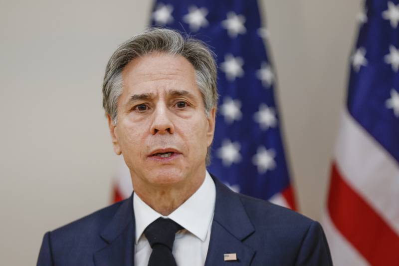 US Secretary of State Antony Blinken 