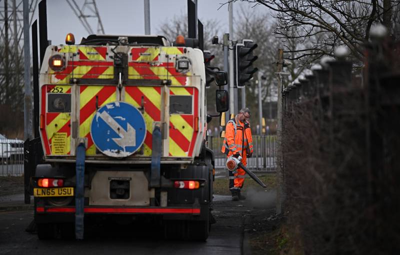 Three arrested after clashes outside UK migrant hotel