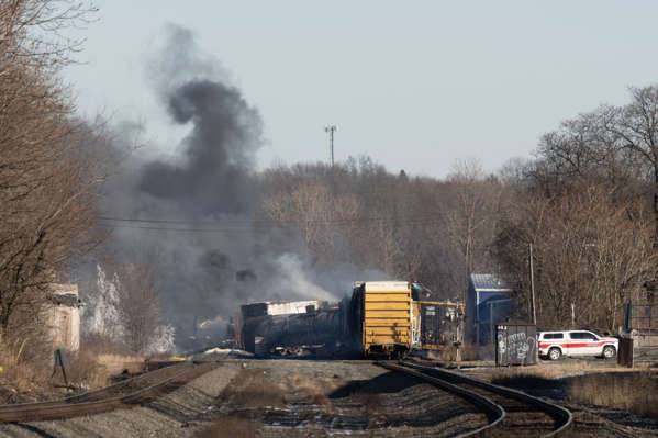 Residents near toxic US train derailment urged not to drink water