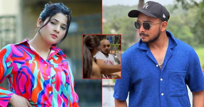 Indian cricketer attacked by female influencer on road