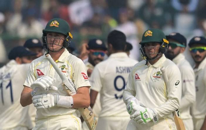 Australia reeling on 94-3 after Ashwin strikes twice in second Test