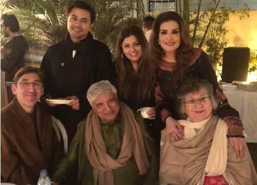 Ali Zafar hosts dinner in honour of legend Javed Akhtar