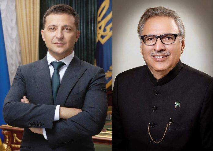 Ukrainian president phones Alvi to seek Pakistan support in UN