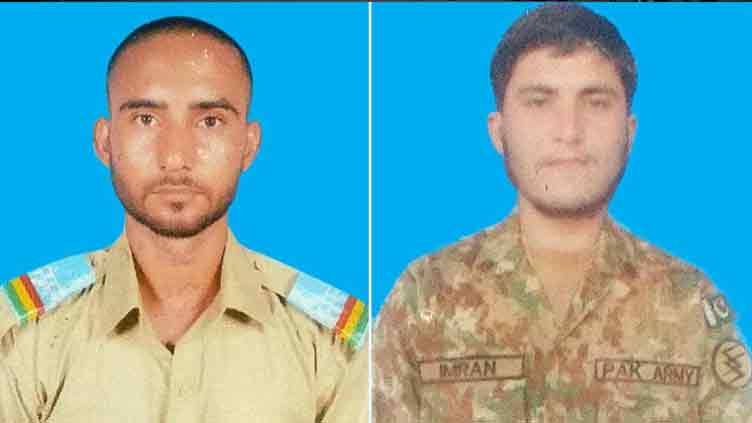 Two Army soldiers martyred, two terrorists killed in North Waziristan