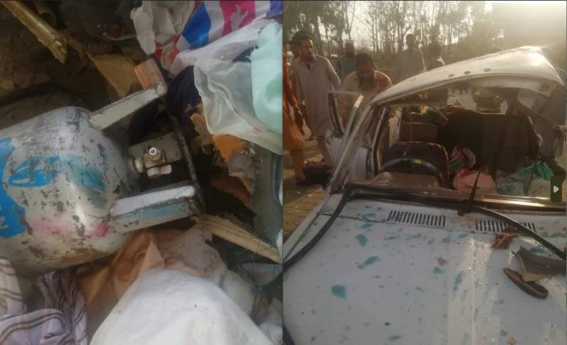 Car Cylinder Blast in Abbottabad, two died, one injured 