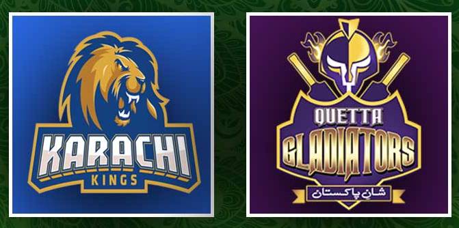 Quetta Gladiators Karachi Kings to face each other in Rawalpindi tonight