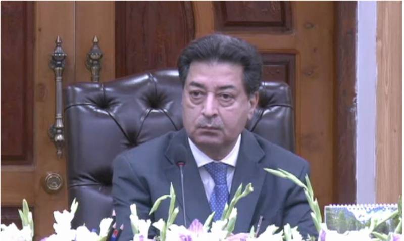 Chief Election Commissioner Sikandar Sultan Raja 