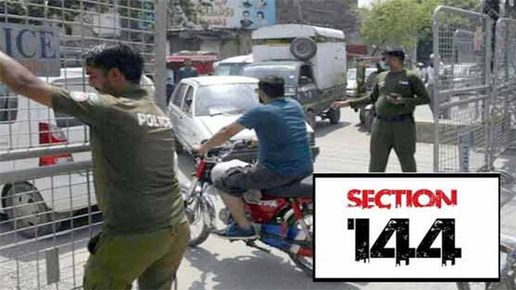 Section 144 imposed in Peshawar until March 22