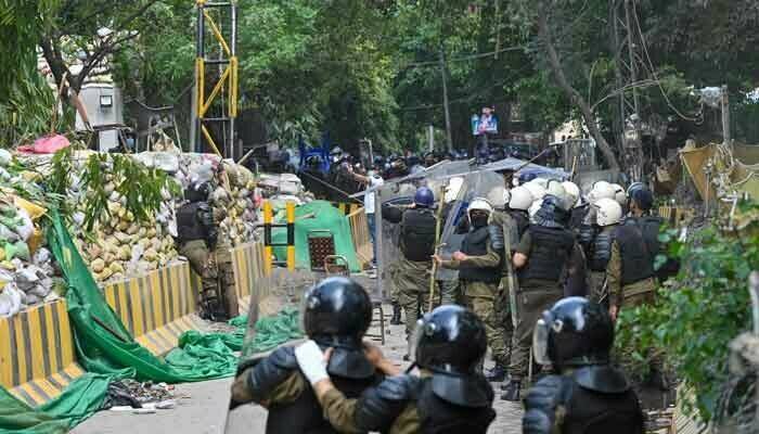 Weapons recovered from Zaman Park illegal: police