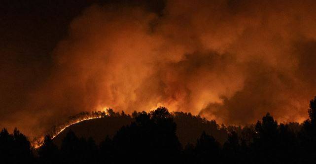 Early wildfire in Spain rages out of control