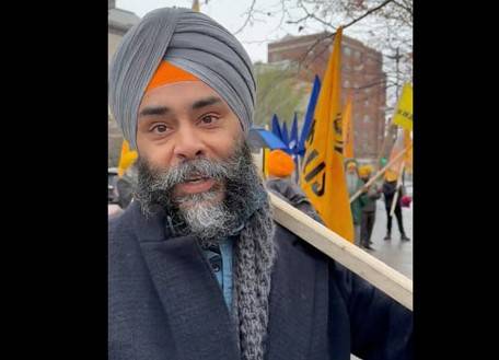 Sikh journalist attacked during pro-Khalistan protest in US