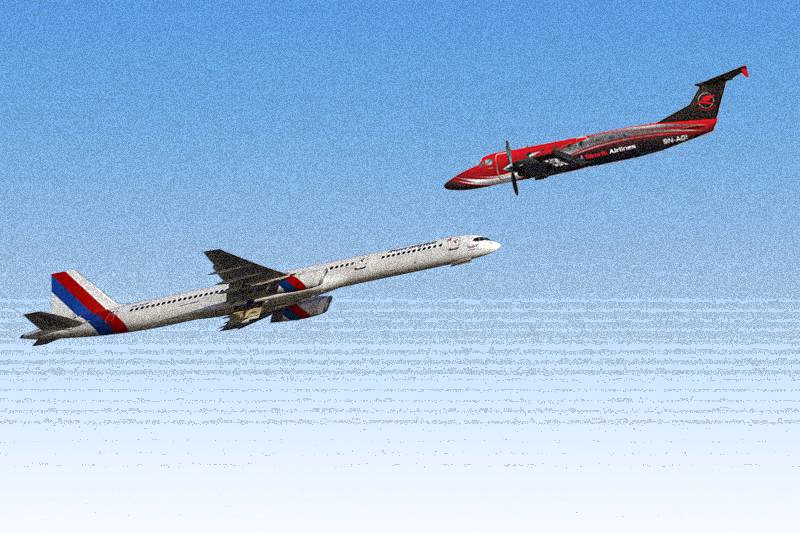 Nepal probes mid-air near collision between two planes