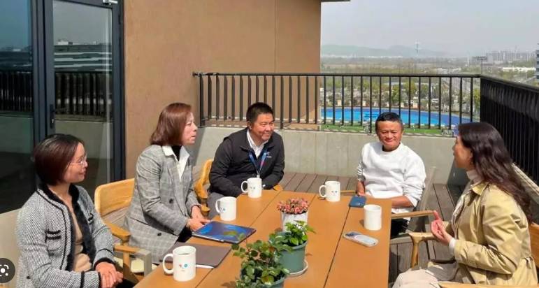 Jack Ma makes rare public appearance in China