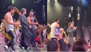 Shah Rukh Khan's THRILLING DANCE on stage goes viral