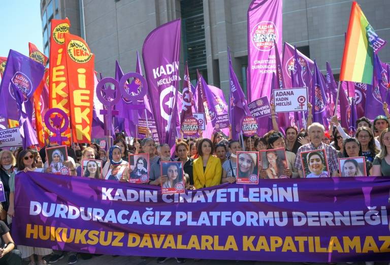 Families of murdered women defend anti-femicide group in Turkey court