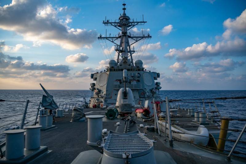 US says naval destroyer sails through Beijing-claimed waters in South China Sea