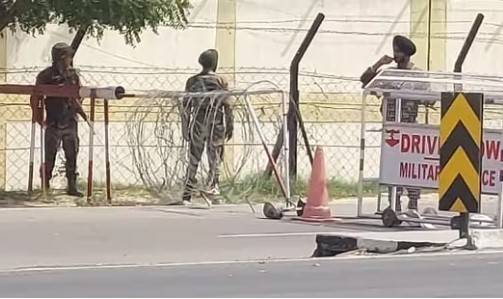 Four Indian soldiers dead in shooting at Punjab military base