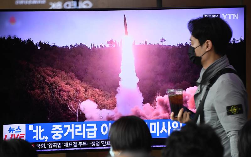 North Korea likely fired 'new type' of ballistic missile, Seoul says