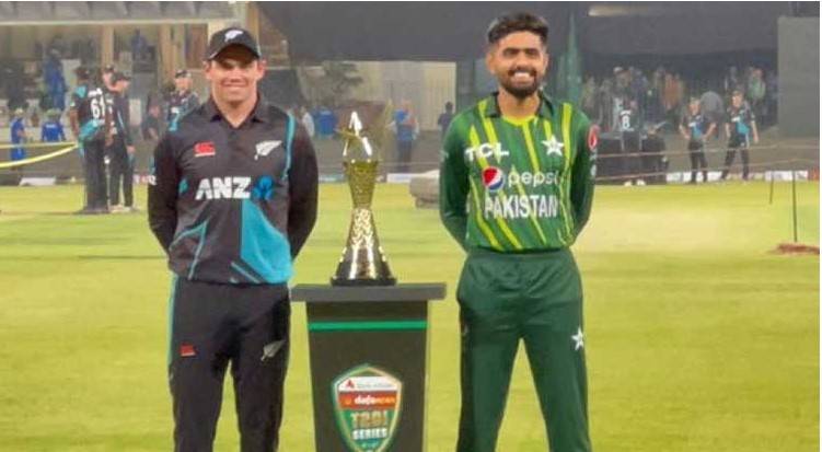 New Zealand set a 164-run target for Pakistan 