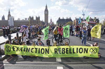 UK climate protester jailed for three years