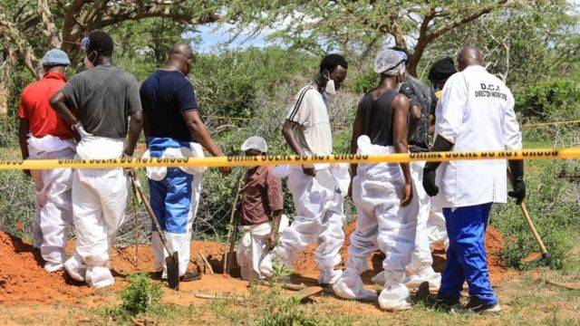 Kenya police scour forest after 51 bodies linked to cult found