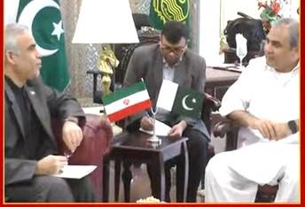 Iranian consul general calls on Punjab CM Naqvi