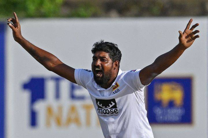 Jayasuriya becomes quickest spinner to 50 Test wickets
