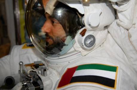 UAE astronaut exits ISS for first Arab space walk