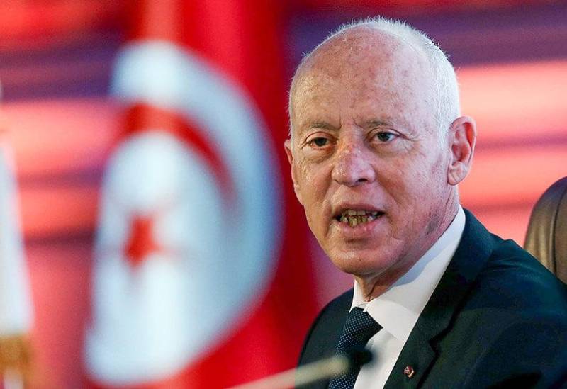 Tunisia's Saied hails free thinking but book seized