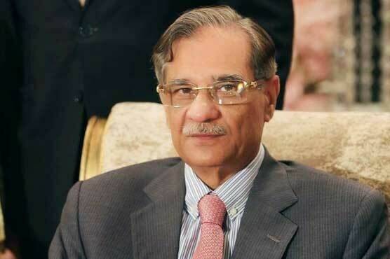 Former chief justice of Pakistan Saqib Nisar