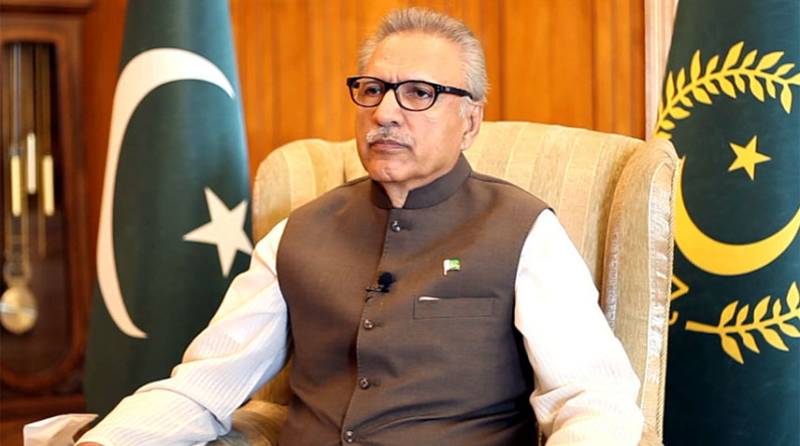 President Alvi asks PM to ensure constitutional rights of Imran Khan