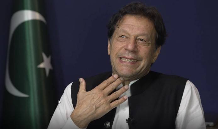  Imran Khan says he is 