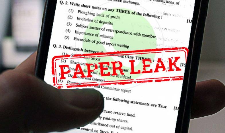 Class 10 biology paper leaked in Karachi