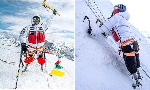 Gurkha amputee scales Mount Everest