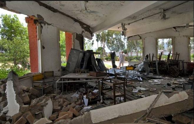 Two girls’ schools blown up in North Waziristan