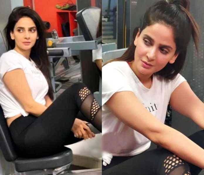 Saba Qamar sets major fitness goals with gym workout