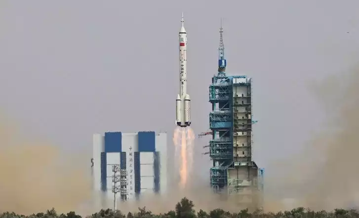 China launches mission with first civilian to space station