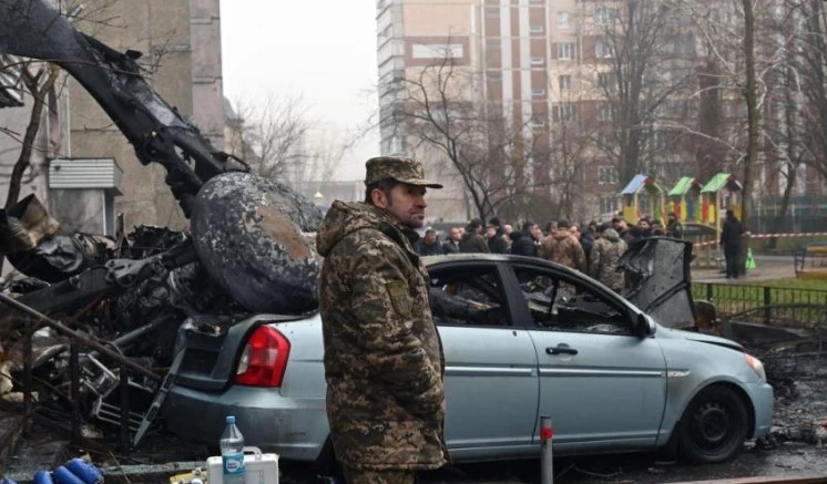 Two children killed in Russian strike on Kyiv