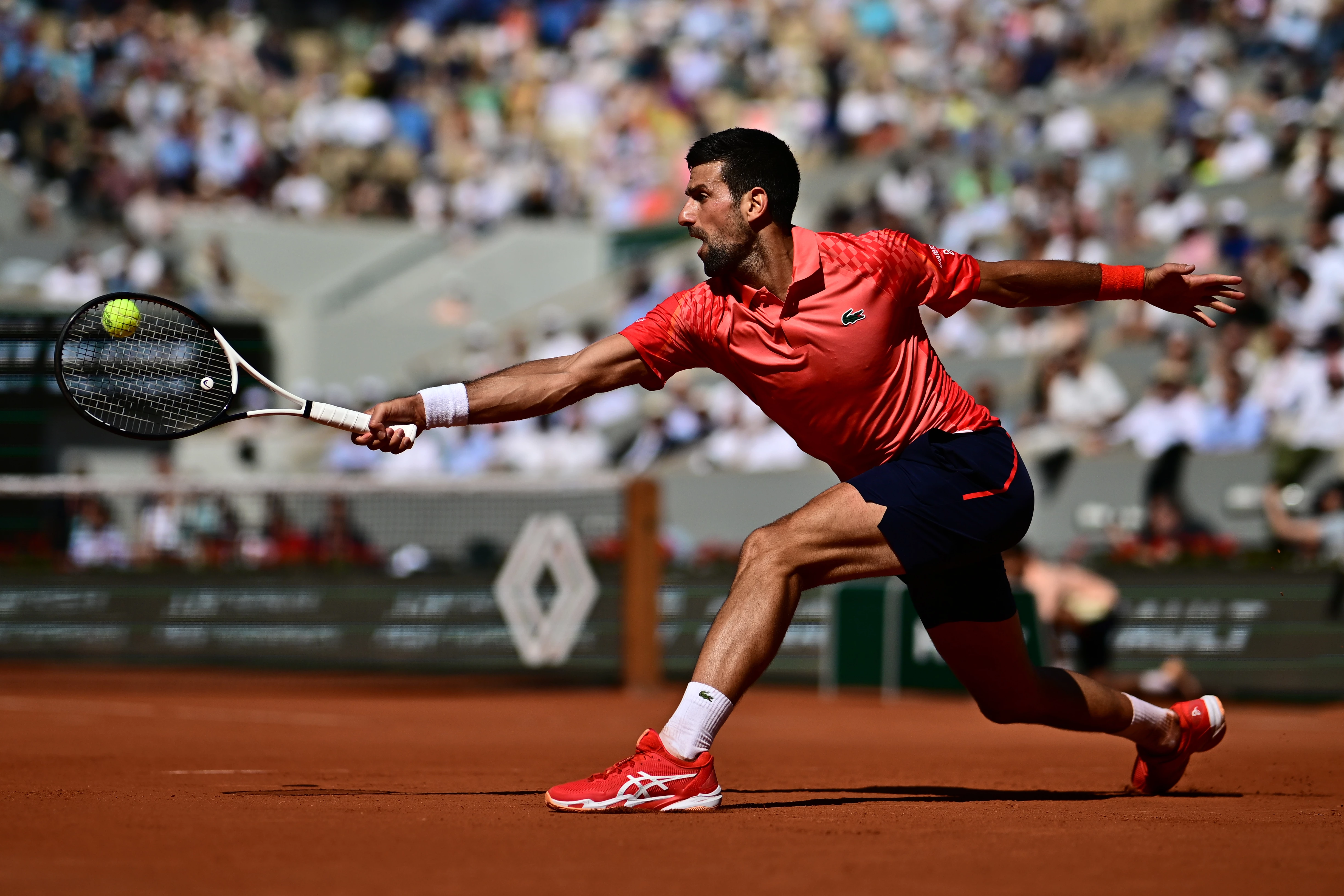 Djokovic reaches French Open last 16 as Pegula, Rublev exit
