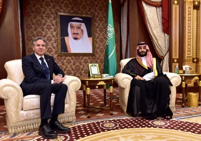 Blinken discusses human rights with Saudi crown prince