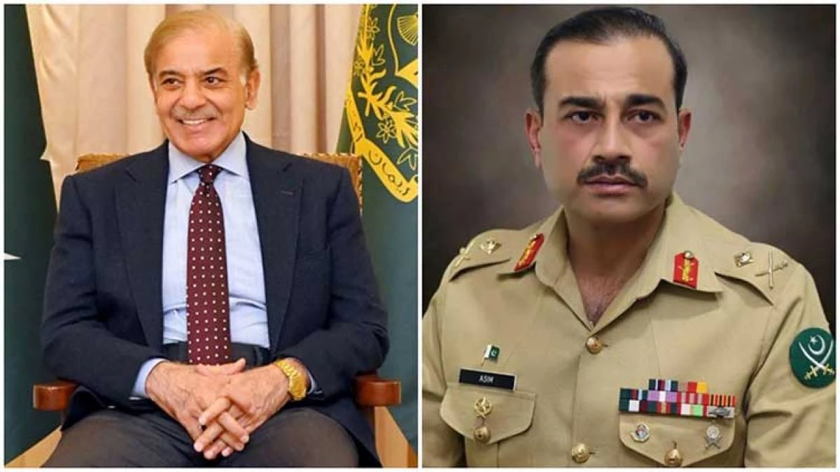 COAS Gen Asim Munir holds meeting with PM Shehbaz