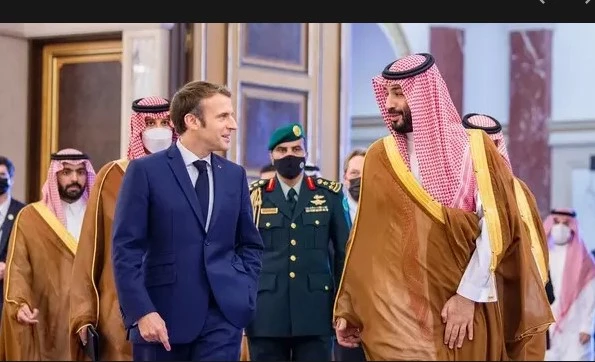 Macron seeks to sway Saudi Crown Prince on Ukraine in Paris talks