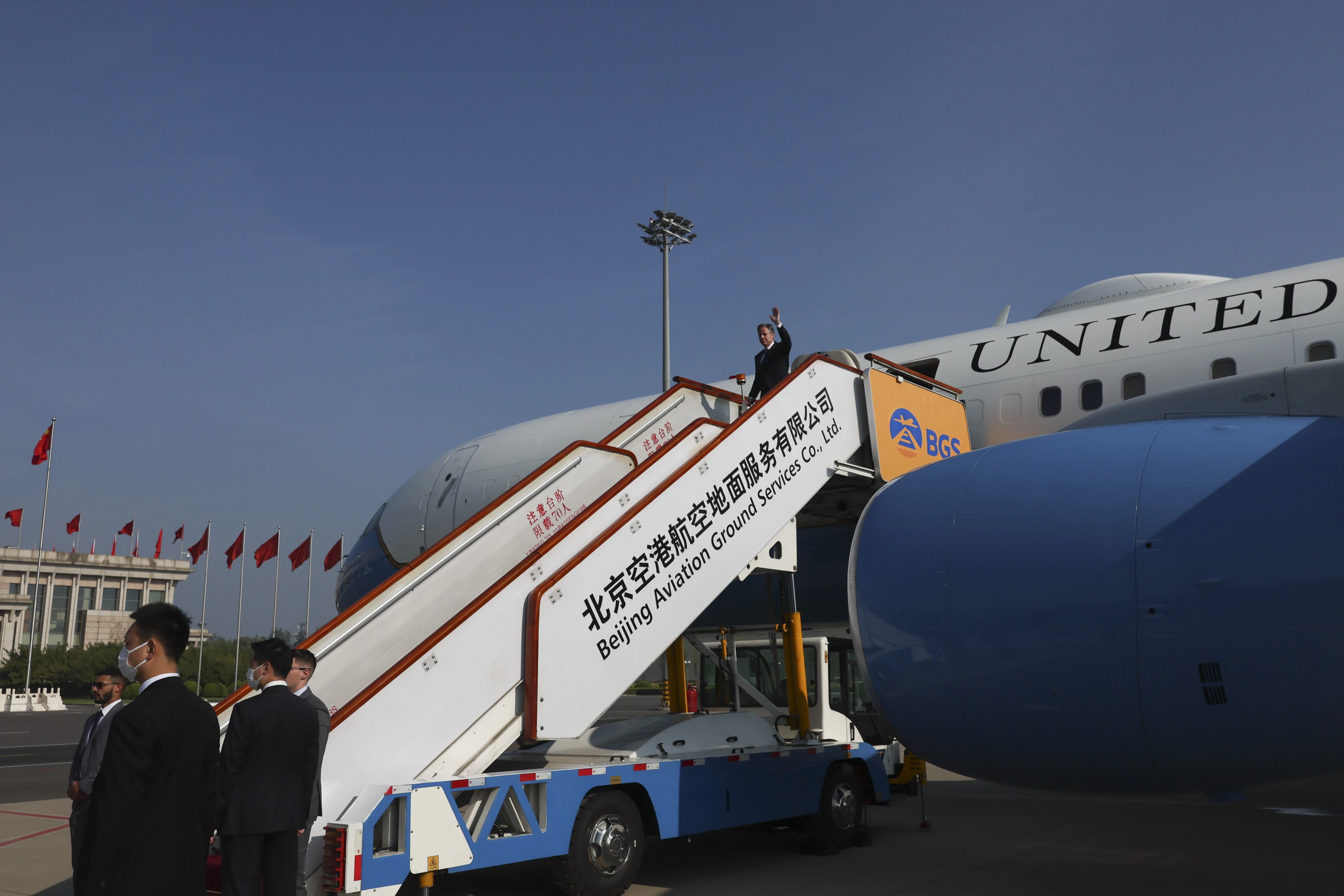 Blinken on rare Beijing visit in bid to lower temperature
