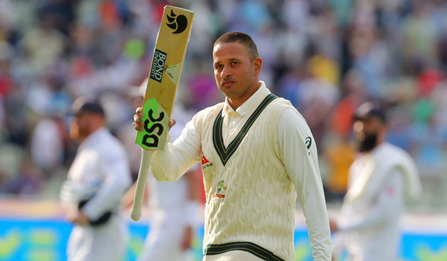 Ton-up Khawaja keeps England at bay in Ashes opener