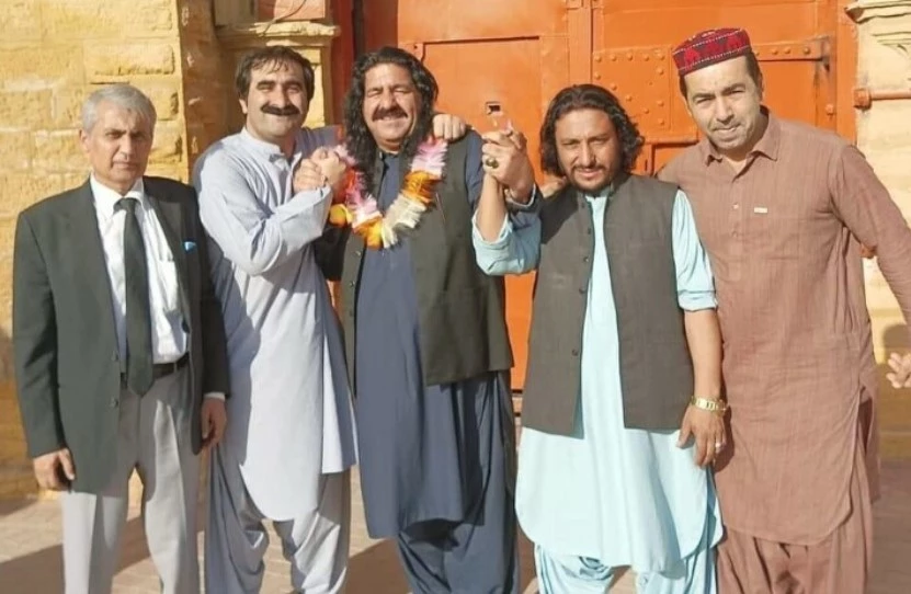 MNA Ali Wazir arrested from Bannu