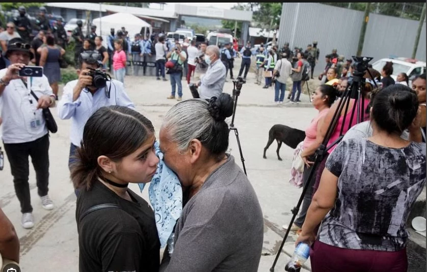 41 dead in gang violence, fire at Honduras women's prison